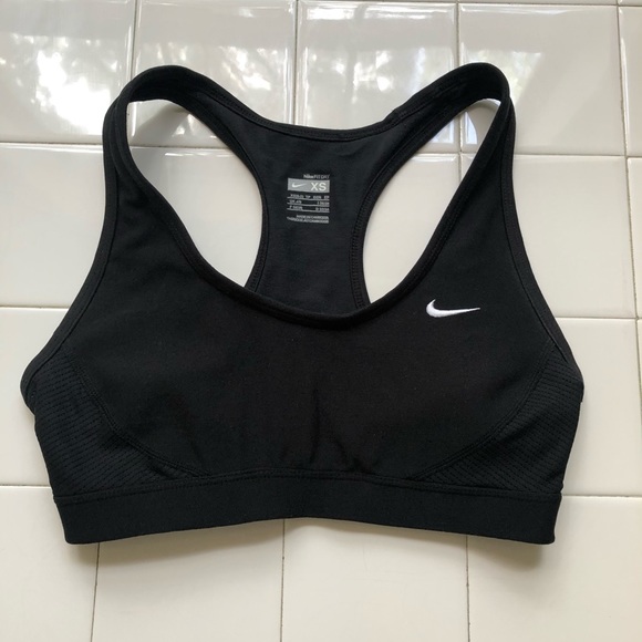 Nike Dri-FIT Swoosh Racerback Athletic Sports Bra - Picture 4 of 16